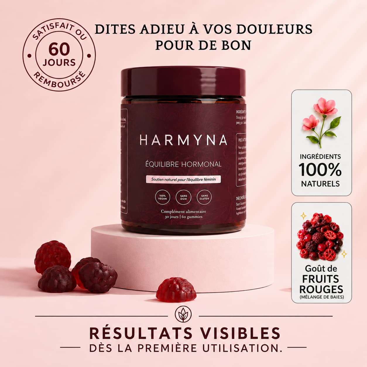 Gummies - Équilibre Hormonal